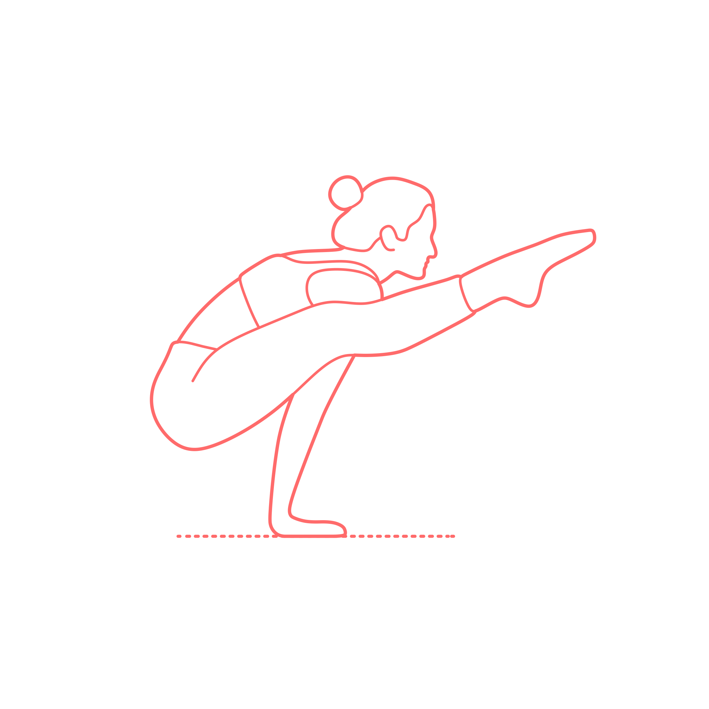 Humans Yoga Poses Firefly Pose Outline Svg File Free Vectors